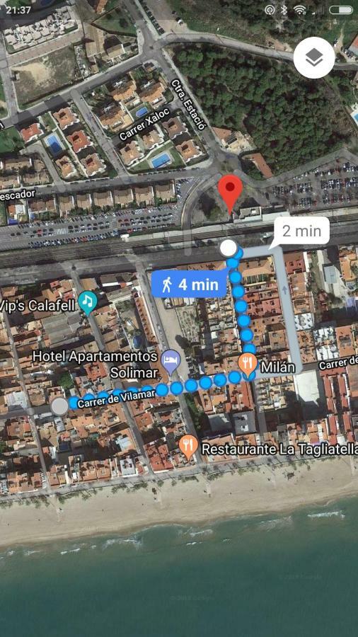 Apartamento Vilamar 1 Калафел Екстериор снимка