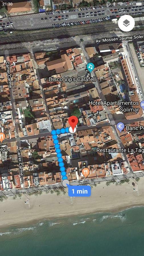Apartamento Vilamar 1 Калафел Екстериор снимка